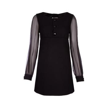 CELINE ROBE TRAPEZE MANCHE MOUSSELINE 2R67N666Y 38NO TP870866591