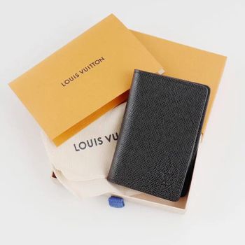 남성 타이가 레더 포켓 오거나이저 카드지갑 블랙 M30537 58396867