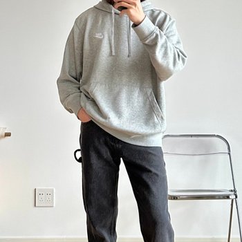 [해외] 나이키 후드티 클럽 크루 기모 그레이 BV2654-063