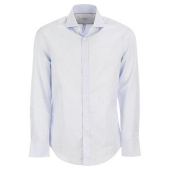 브루넬로 쿠치넬리 긴팔 슬림핏 셔츠 M0UC41718 C735 TP944282737