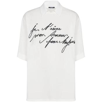 26 SS 발망 러브 레터 자수 폴로 셔츠 EH1AM055VB00 TP431922153