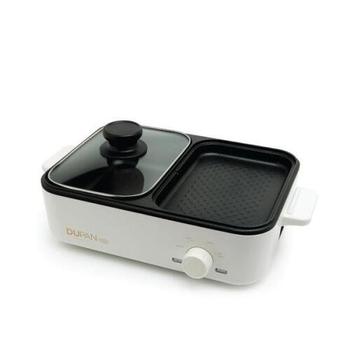 아트박스/서울리빙 도무스 두판 미니 전기그릴냄비 두가지요리 두판그릴