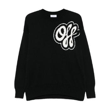26 FW 오프화이트 핸드 드로운 스크립트 스웨터 OWHE109S25KNI0011001 TP43183