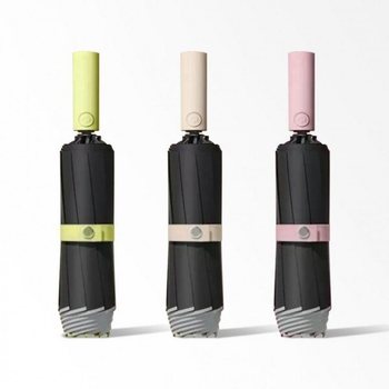 MNO 3단 거꾸로 우산 OP-UM 02S 고밀도 방수 원단 원터치 자동 버튼 암막 양산