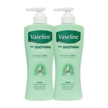 바세린 알로에 수딩 로션 450ml x2