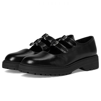 [해외] Steve Madden 우먼 Alba - 블랙 레더 917623