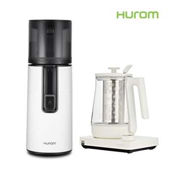 [본사직영] 휴롬 착즙기 H400 + 멀티분유포트 TM-HB2 세트 / 티마스터 티포트