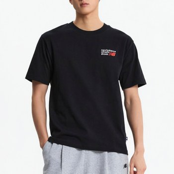 뉴발란스G MT41908 ATHLETICS 그래픽 반팔티(SEMI OVER FIT) NBNEF22461-19