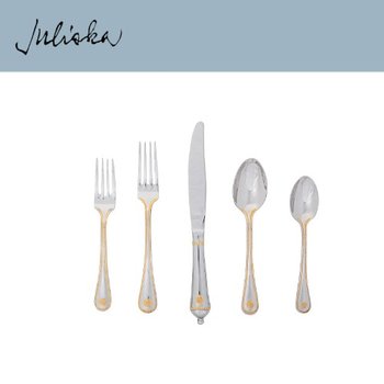 [해외] Juliska 베리앤뜨레드 Berry and Thread 5pc Setting - Polished/Gold (4인조 / 20p)