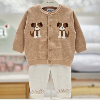 누카 니트가디건 상하복 AB2672SE11 베이지