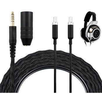 [해외] 소울윗 헤드셋 오디오 케이블 HD800 HD800S HD820용 - XLR 플러그