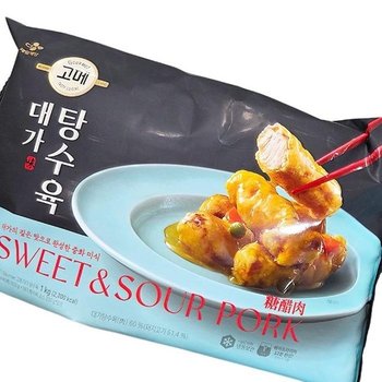 고메 대가 탕수육 1kg x 1개 아이스박스포장 po68584