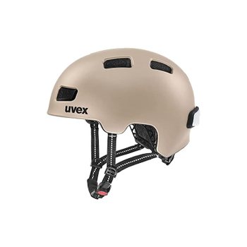 [해외] uvex 자전거 헬멧 LED 라이트 포함 통근 통학 CE 인증 독일제 city 4 / 55-58 cm
