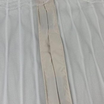 현관 TQAJ3995 방충망 자석식 스트라이프 찍찍이 탈부착 100x210cm 화이트