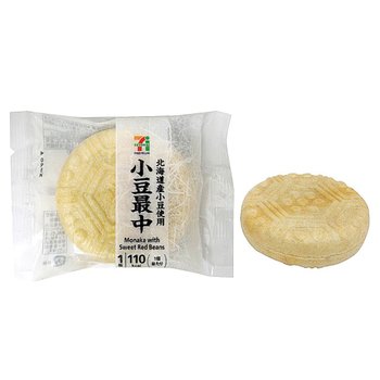 [해외] 일본 세븐일레븐 세븐프리미엄 홋카이도산 단팥 모나카 1개입