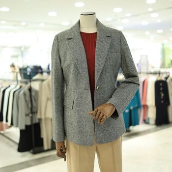 원 버튼 테일러드 자켓 MXDAWJ1140M_P376576228