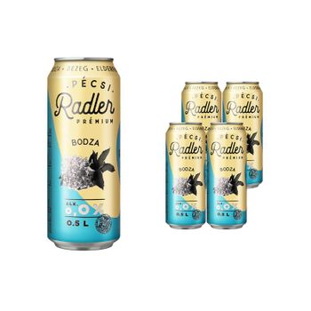 페치 라들러 프리미엄 헝가리 비알콜 논알콜 맥주 (엘더플라워맛) 500ml x4캔..[36000175]