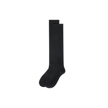 골프양말 JQJ RHRFJ10332 여성 빅 로고 니 삭스 Black
