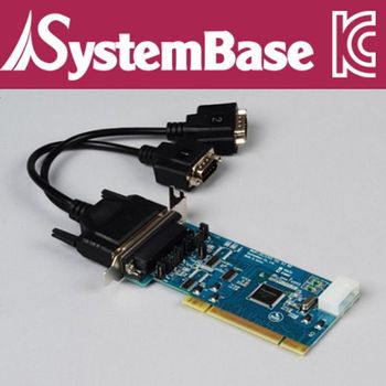SystemBase(시스템베이스) KN43MK44 2포트 RS-422/485 PCI 시리얼 카드 (케이블타입)/Multi-2C/L