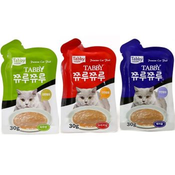 고양이 VU41IF63 냥이 액상 소프트 영 간식 츄르 30g 12개입