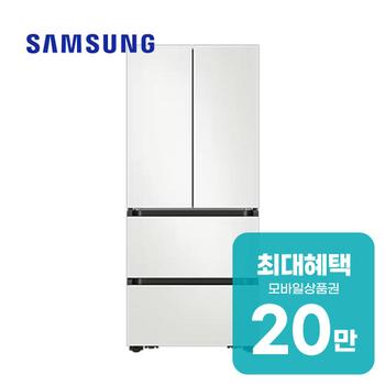 삼성 비스포크 AI 김치플러스 4도어 키친핏 김치냉장고 420L RK70F42M2A 렌탈 60개월 월 72900원