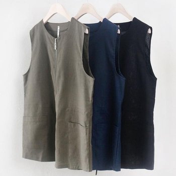 빅사이즈사랑해요 0336L404 포켓집업마조끼 MN (14854250)