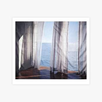 대형 인테리어소품 패브릭 포스터 오션뷰 벽장식 M 벽인테리어소품