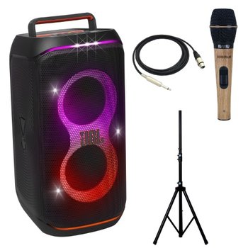 JBL Party Box Club 120 블루투스스피커 파티박스 + 유선마이크 + 국산스탠드