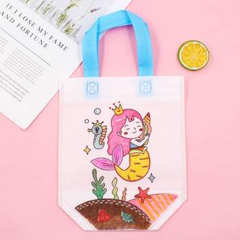 부직포가방 인어공주 20x38cm (PA3750) 이십개입x1봉