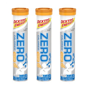 [해외] DEXTRO 덱스트로 에너지 타블릿 20정 3개 오렌지 Electrolyte sport tablets zero calorie drink