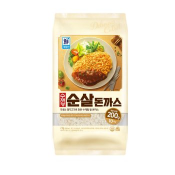 대림 수제 순살돈까스 2kg 1개
