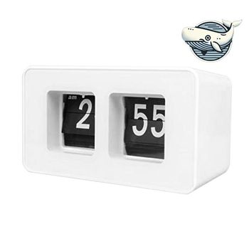 모던한 오토 시계 플립클락 디자인 심플한 학용품