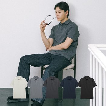 랜더스 소프트 쿨 카라 반팔 티셔츠 CS31 5색상