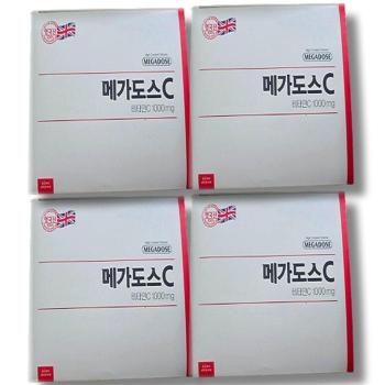 고려은단 메가도스C 비타민C 1000mg X 180포 4박스 (S51595518)