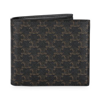 셀린느 남성 트리오페 캔버스 코인 포켓 반지갑(블랙) 10C872BQB 38NO