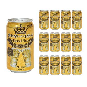 초야 CHOYA 요와나이 하이볼향 350ml 12캔