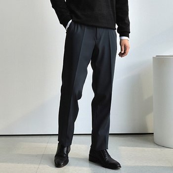 가을 겨울 키큰남자 정장바지 옆밴딩 롱스판 본딩팬츠