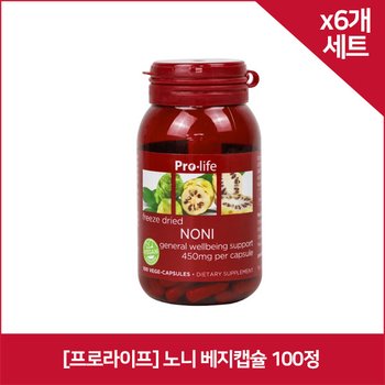 [해외] [프로라이프] 노루버섯 9100mg 60정 x6