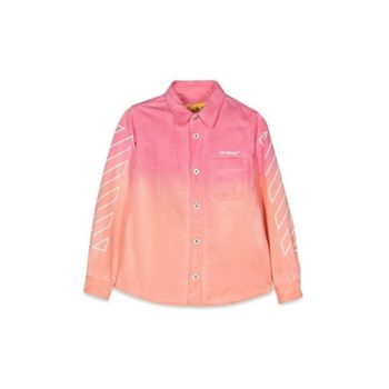 [해외] 오프화이트 키즈 헬베티카 셔츠 M 멀티컬러 152049042