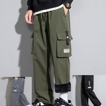 2UNME 기모카고 벌룬팬츠 카고바지 와이드팬츠 통바지 (WDF3E3B)