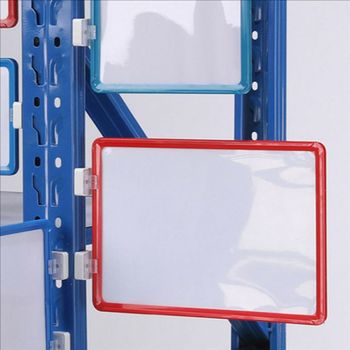 자석 DB02TC66 A4프레임 표지판 라벨 A4프레임 안내판 진열대 랙표시 표시 게시판