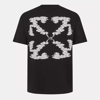 클라우드 아로우 티셔츠 블랙/화이트 146225067