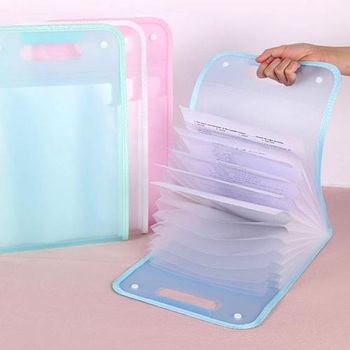 아코디언 파일백 A4 파일정리 문서 서류정리 학원가방 포켓파일