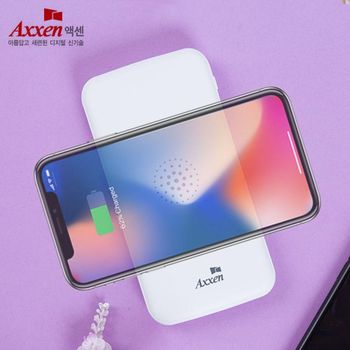 액센 QC3.0 듀얼포트 고속무선 충전기 10000mAh BW310 보조배터리 스마트폰배터리 핸드폰배터리