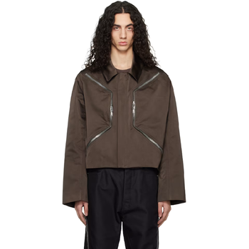 릭오웬스 그레이 템플 하이저 맥 재킷 RU01F2795 THD TP872390430