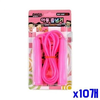 학교 YYVAMZBM 체육 아동용 줄넘기 x10개 유산소 헬스 다이어트