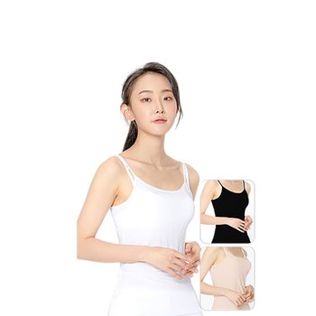 제임스딘 인견 여자 여성 속옷 민소매 끈런닝 jhwrt041