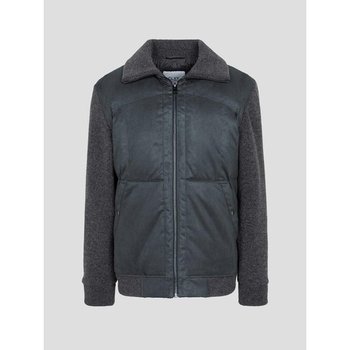 [25FW] [갤럭시 라이프스타일] 경량 하이브리드 니트 믹스 다운 점퍼 - 그린 (GC5938M11M)