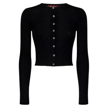 막스마라 FERIALE 버튼 가디건 블랙 119577659