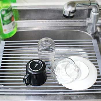 주방 싱크대 설거지 식기건조대 롤매트 기사식당